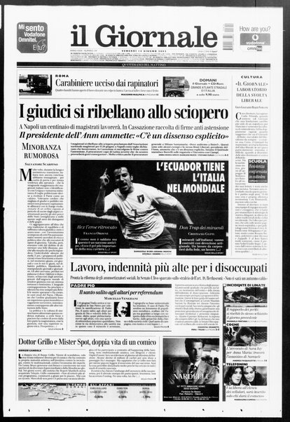 Il giornale : quotidiano del mattino